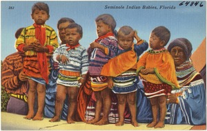 Seminole Indian Babies, Florida