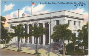 Open air post office, Fort Myers, Florida, City of Palms