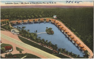 Lakeside Court, 1 mi. north of Fort Myers, Fla. On U. S. 41