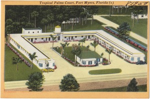 Tropical Palms Court, Fort Myers, Florida