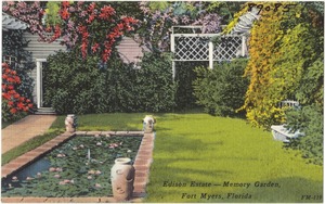 Edison Estate- Memory Garden, Fort Myers, Florida