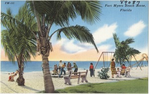 Fort Myers beach scene, Florida