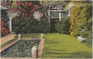 Edison Estate- Memory Garden, Fort Myers, Florida
