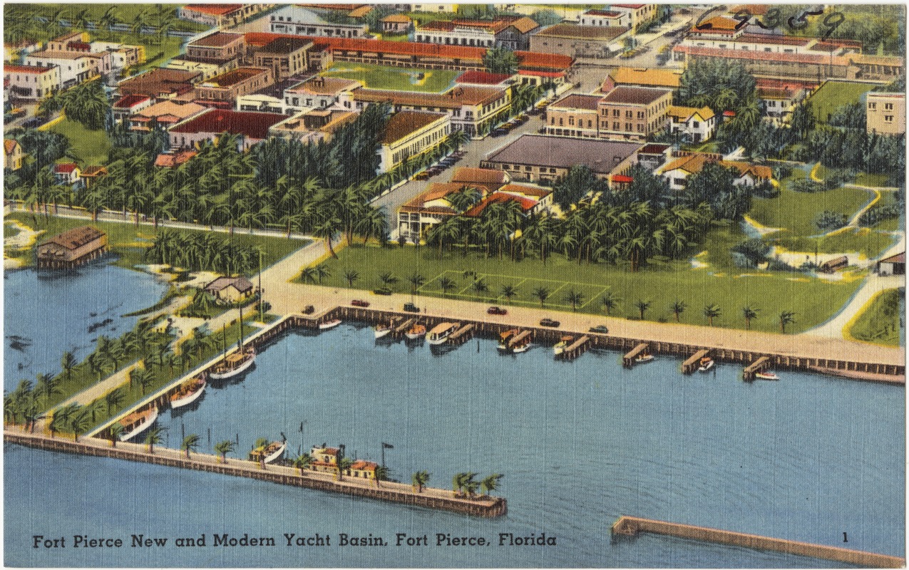 Fort Pierce new and modern yacht basin, Fort Pierce, Florida