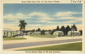Royal Palm Court, U.S. #1, Fort Pierce, Florida