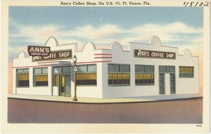 Ann's Coffee Shop, on U.S. #1, Ft. Pierce, Fla.