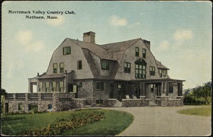 Entrance, Merrimack Valley Country Club, Methuen, Mass.