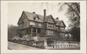 MacDonald residence, Methuen, Mass.