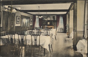 Dining room, Henry C. Nevins, Home for the Aged, Methuen, Mass.