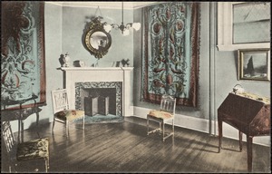 Reception room, Henry C. Nevins, Home for the Aged, Methuen, Mass.