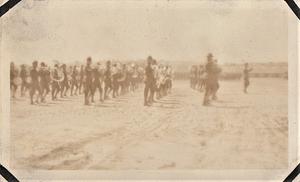 Review and inspection at U.S. Marine base Quantico, VA