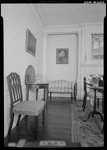 Peirce-Nichols House, Salem: interior, drawing room