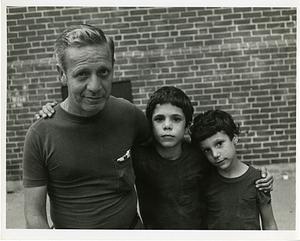 Father & Sons, Housing Project, Cambridge, Mass.