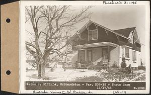 Waine C. and Hilda A. Niskala, house, Hubbardston, Mass., Nov. 17, 1943