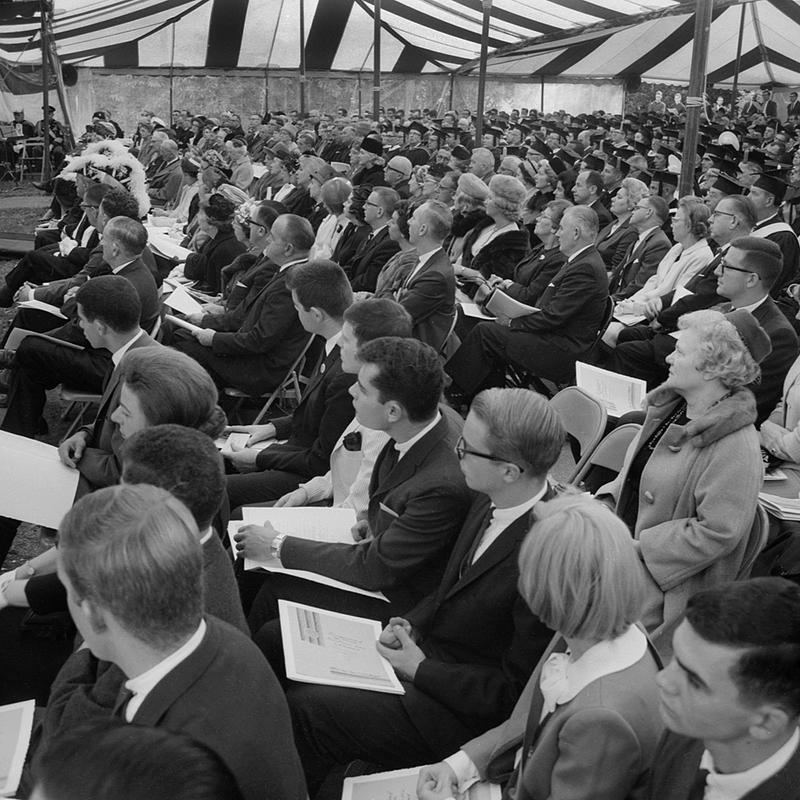 Stonehill College graduation, Easton, MA