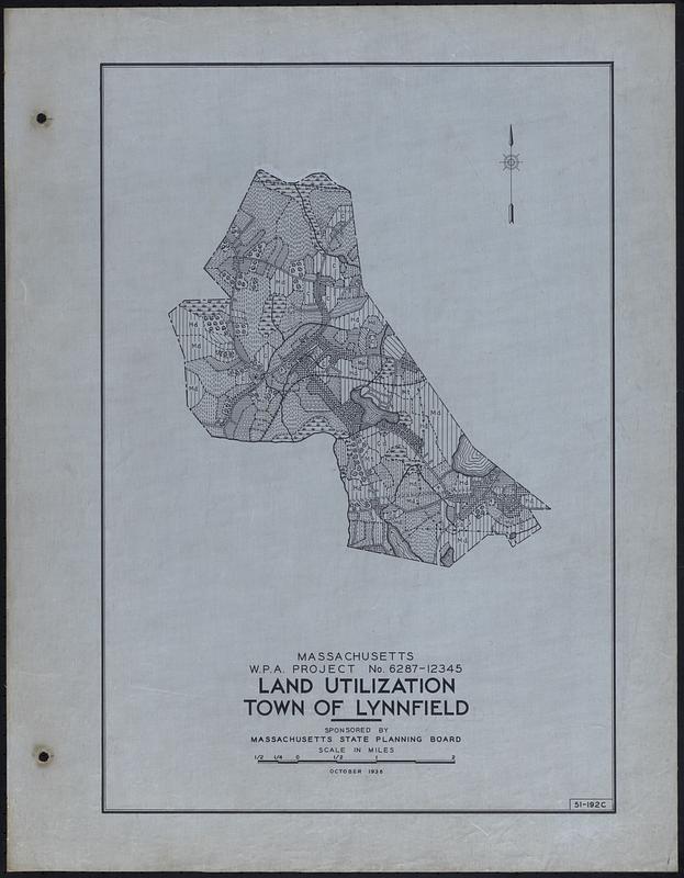 Land Utilization Town of Lynnfield Digital Commonwealth