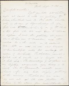 Letter from John D. Long to Zadoc Long and Julia D. Long, March 19, 1866