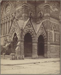 Porch of the New Old South Church, Boston