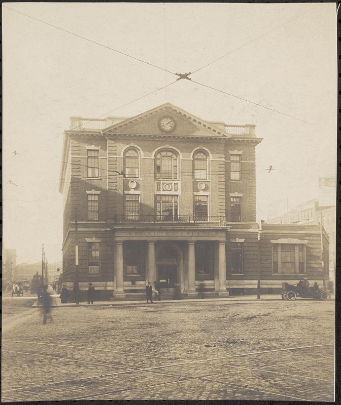 Boston City Hospital Relief Station, Haymarket Sq.