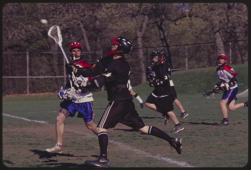 Lacrosse game, Brookline High School vs. Salem High School, Brookline