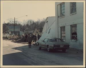 Exterior flood damage