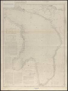 General chart of Lake Huron