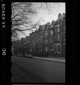Commonwealth Avenue, Boston, Massachusetts, between Exeter Street and Fairfield Street