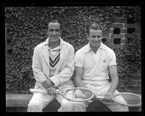 Two tennis players