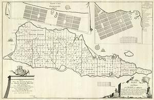 Tilforladelig kort over Eylandet St. Croix udi America