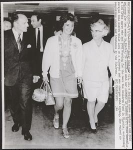 Sally Goatcher, a British nurse captured and held prisoner in Biafra