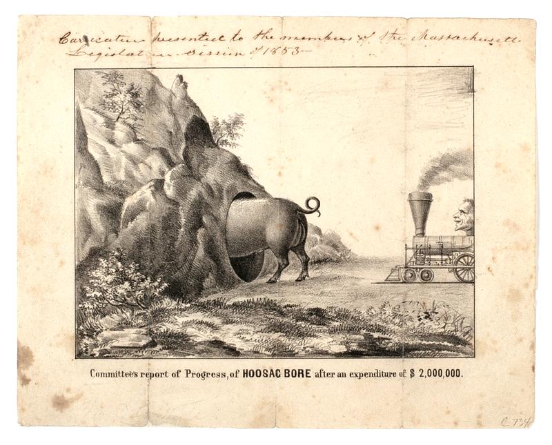 Committee's report of progress of Hoosac Bore after an expenditure of $2,000,000