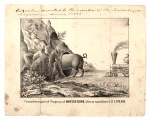 Committee's report of progress of Hoosac Bore after an expenditure of $2,000,000
