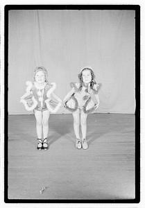 Girl dancers in costume
