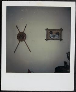 Artifacts on a wall