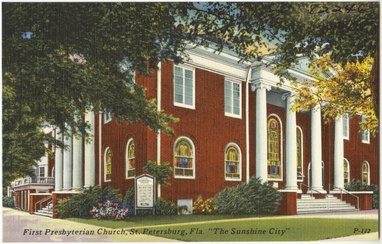 First Presbyterian Church, St. Petersburg, Florida, the sunshine city