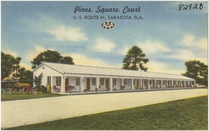 Pines Square Court, U.S. Route 41, Sarasota, Florida