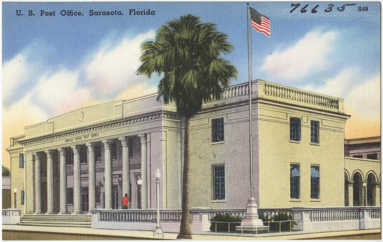 U.S. post office, Sarasota, Florida Digital Commonwealth