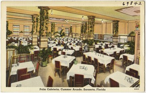 Palm Cafeteria, Cummer Arcade, Sarasota, Florida
