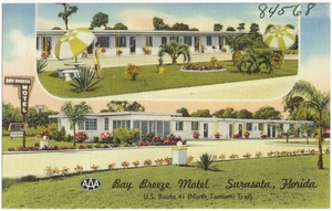 Bay Breeze Motel, Sarasota, Florida, U.S. Route 41 (North Tamiami Trail)