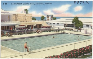 Lido Beach casino pool, Sarasota, Florida