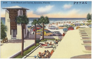 Lido Beach and casino, Sarasota, Florida