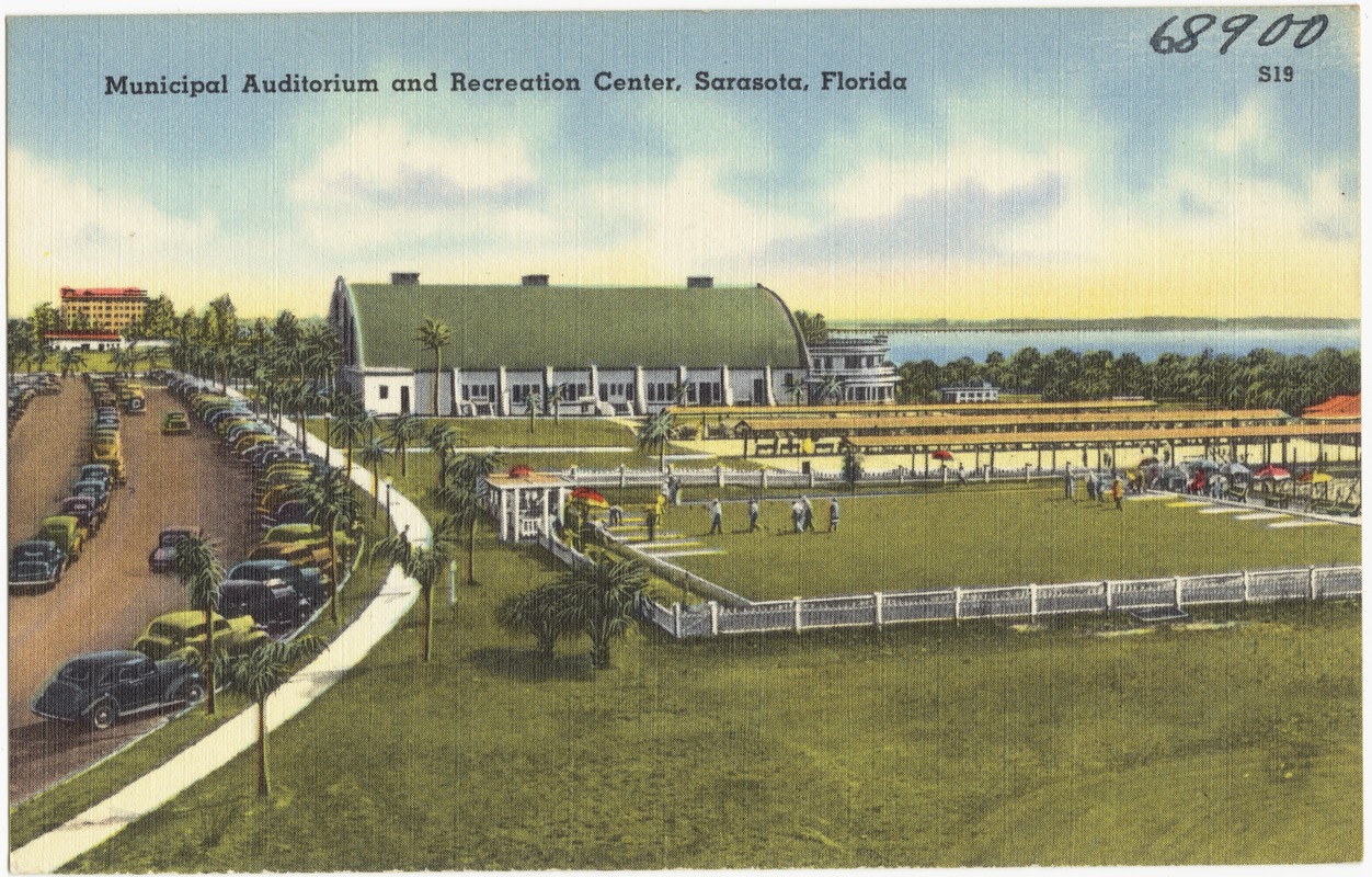 Municipal auditorium and recreation center, Sarasota, Florida - Digital ...