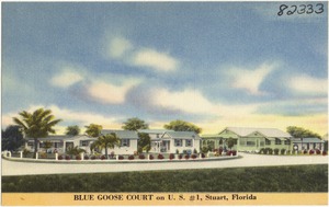 Blue Goose Court on U.S. #1, Stuart, Florida