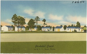 Parkotel Court on U.S. #1, Stuart, Florida