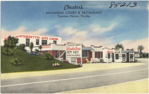 Chester's, Matanzas court & restaurant, Summer Haven, Florida