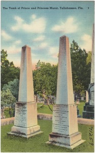 The tomb of Prince and Princess Murat, Tallahassee, Florida