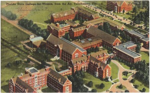 Florida State College for Women from the air, Tallahassee, Fla.