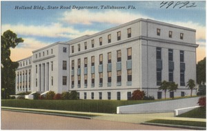 Holland Bldg., State road department, Tallahassee, Fla.