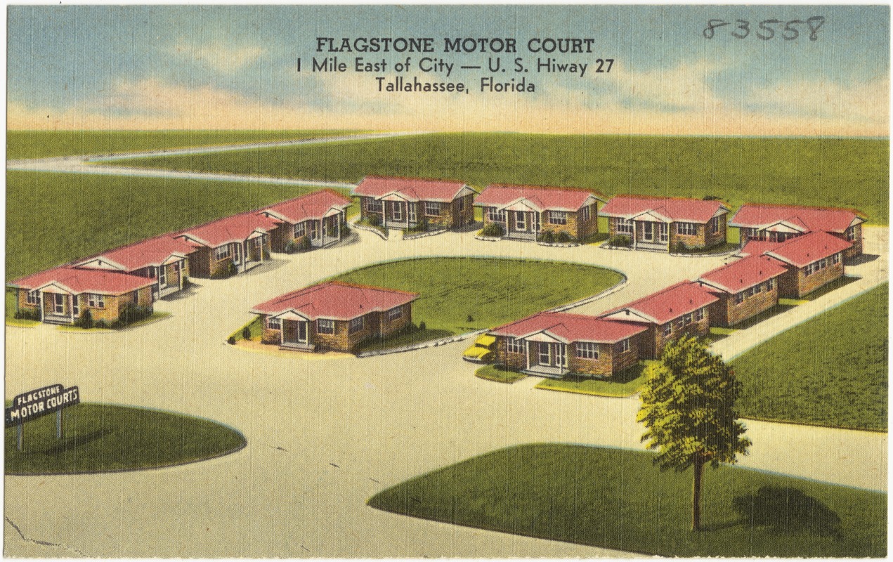 Flagstone Motor Court, 1 mile east of city- U.S. Hiway 27, Tallahassee, Florida