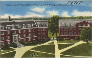 Sampson and Young Halls, Florida A and M College, Tallahassee, Fla.